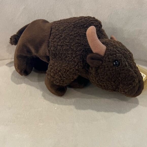 Ty Beanie Baby Roam the Buffalo, NWT - Picture 2 of 3